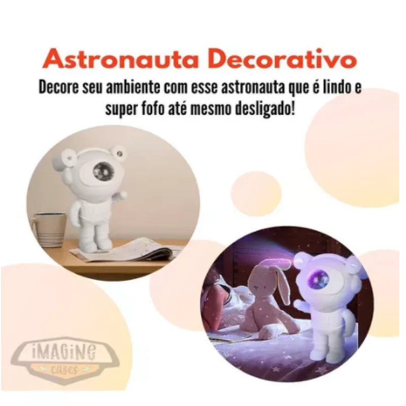 Astro Projector - Luminária e Som Bluetooth