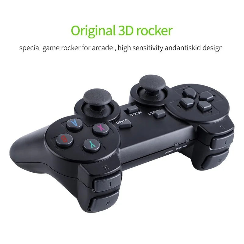 RetroPlay Stick – 10.000 Jogos + 2 Controles Sem Fio